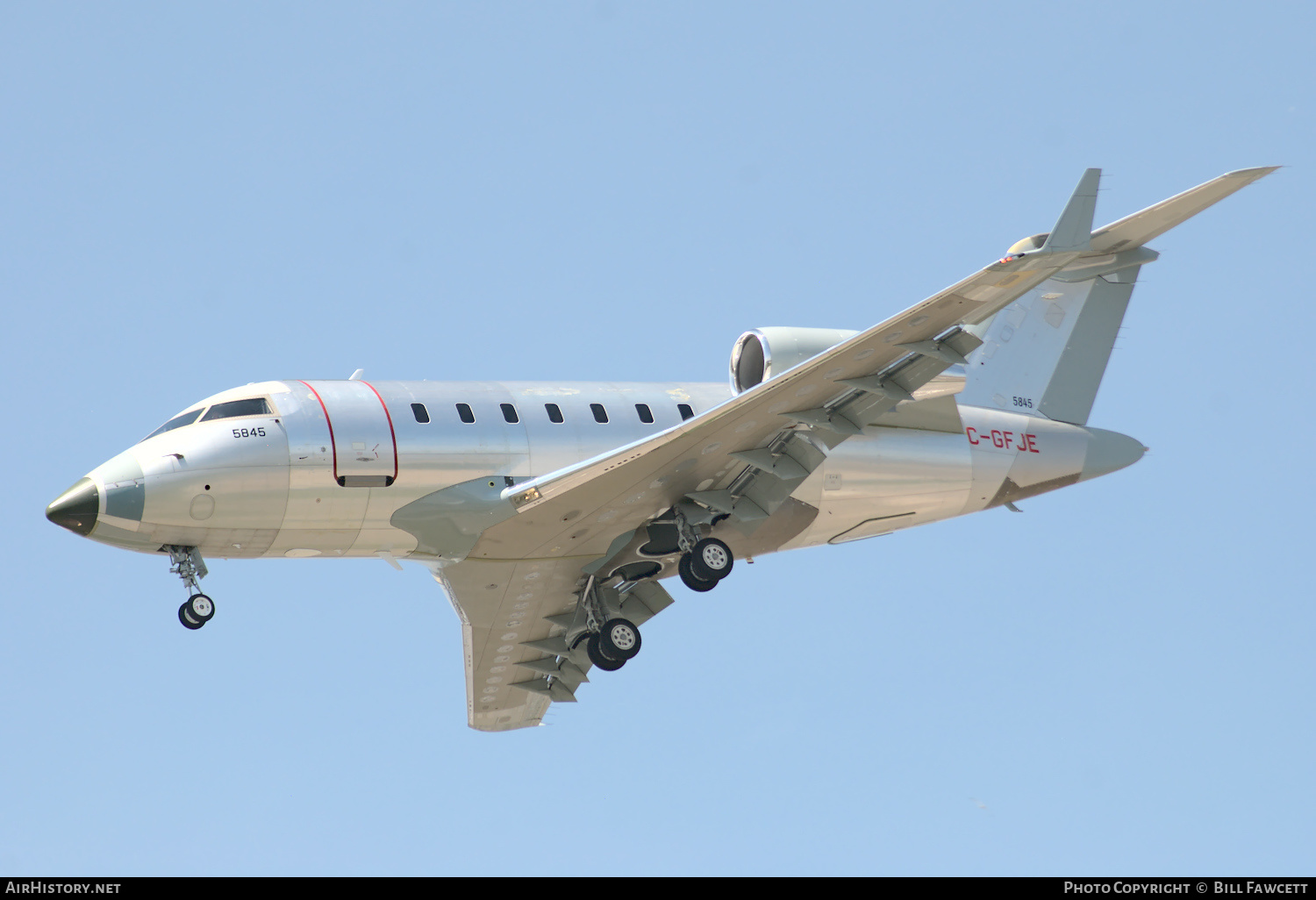 Aircraft Photo of C-GFJE | Bombardier Challenger 605 (CL-600-2B16) | AirHistory.net #353938