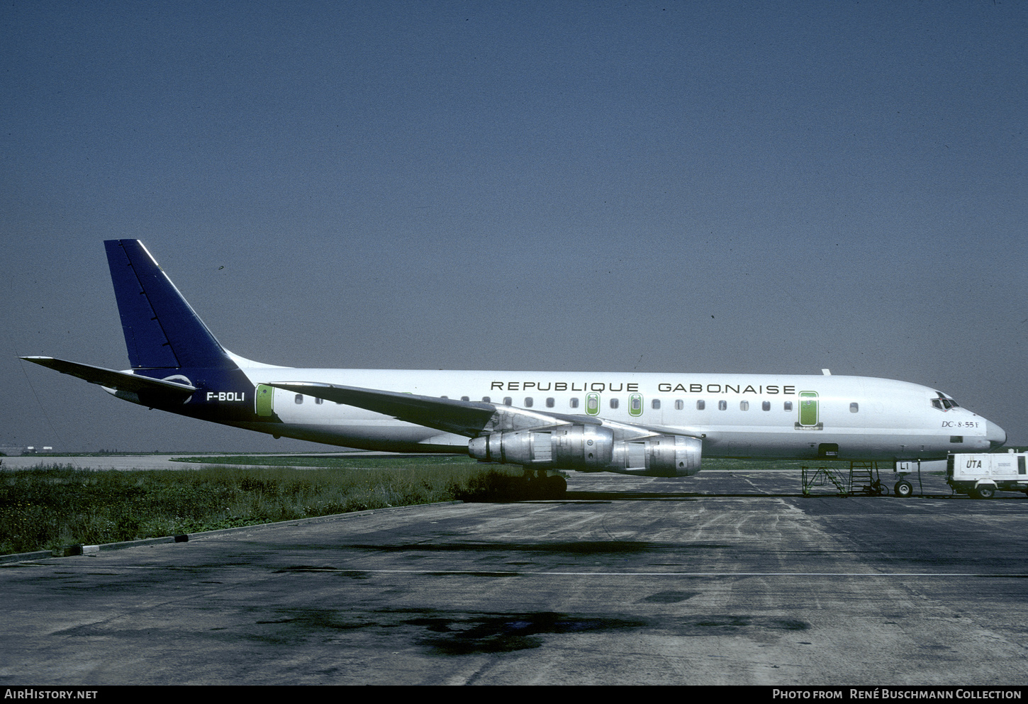 Aircraft Photo of F-BOLI | Douglas DC-8-55F | République Gabonaise | AirHistory.net #353944