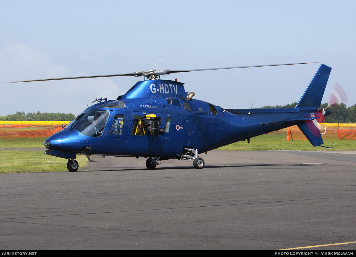 Aircraft Photo of G-HDTV | Agusta A-109A Mk2 | Castle Air | AirHistory.net #353969