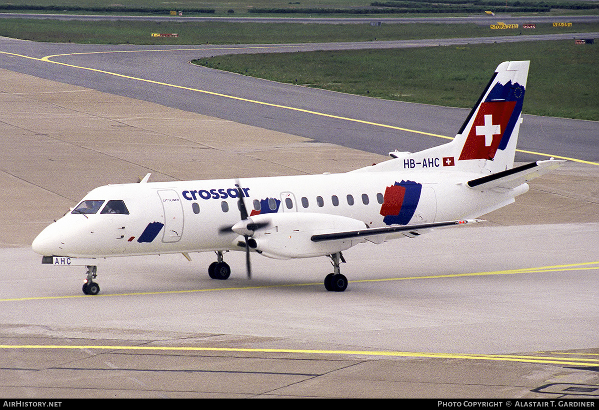 Aircraft Photo of HB-AHC | Saab-Fairchild SF-340A | Crossair | AirHistory.net #353970