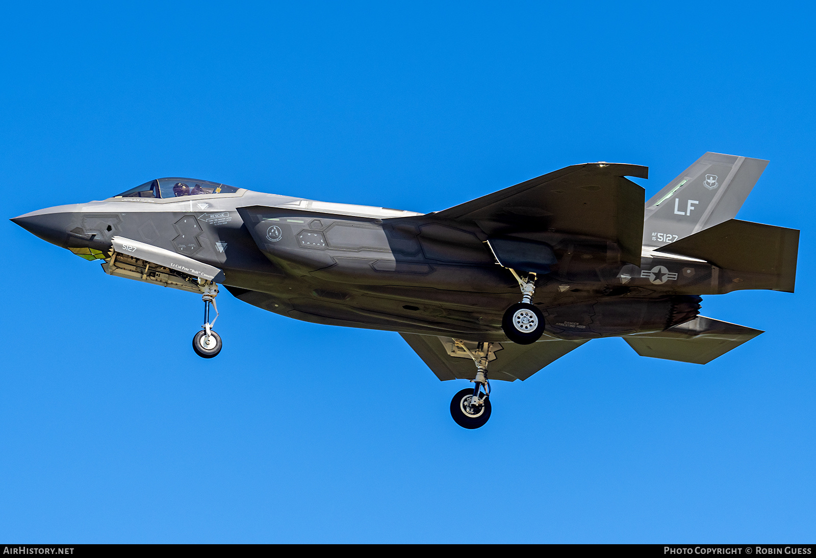 Aircraft Photo of 15-5127 / AF155127 | Lockheed Martin F-35A Lightning II | USA - Air Force | AirHistory.net #353972