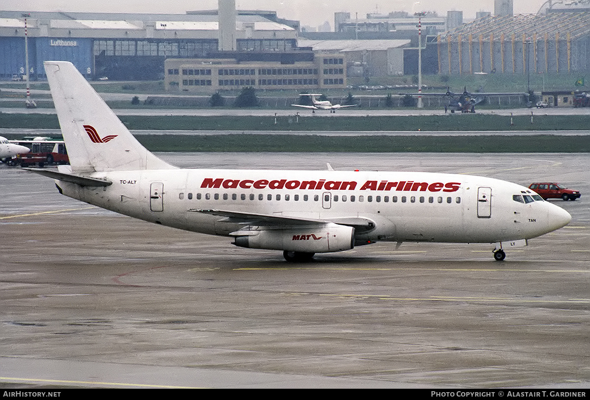Aircraft Photo of TC-ALT | Boeing 737-248 | MAT - Macedonian Airlines | AirHistory.net #353973