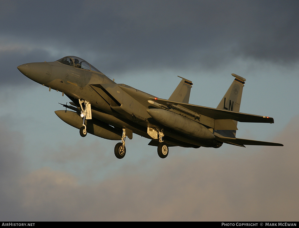 Aircraft Photo of 84-0004 / LN | McDonnell Douglas F-15C Eagle | USA - Air Force | AirHistory.net #353976