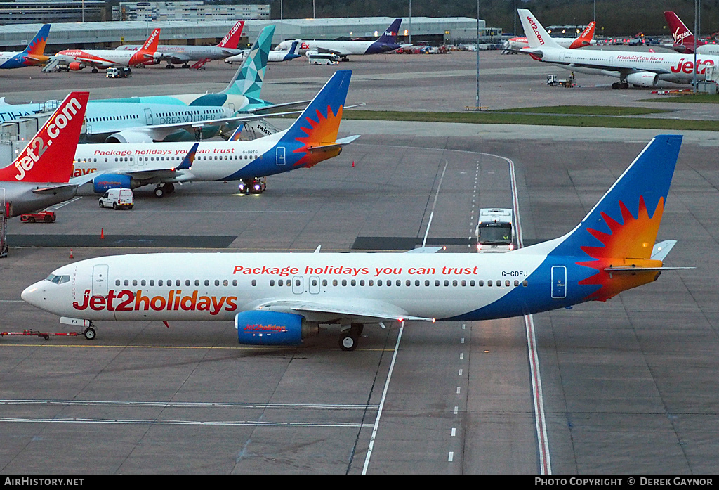 Aircraft Photo of G-GDFJ | Boeing 737-804 | Jet2 Holidays | AirHistory.net #353999