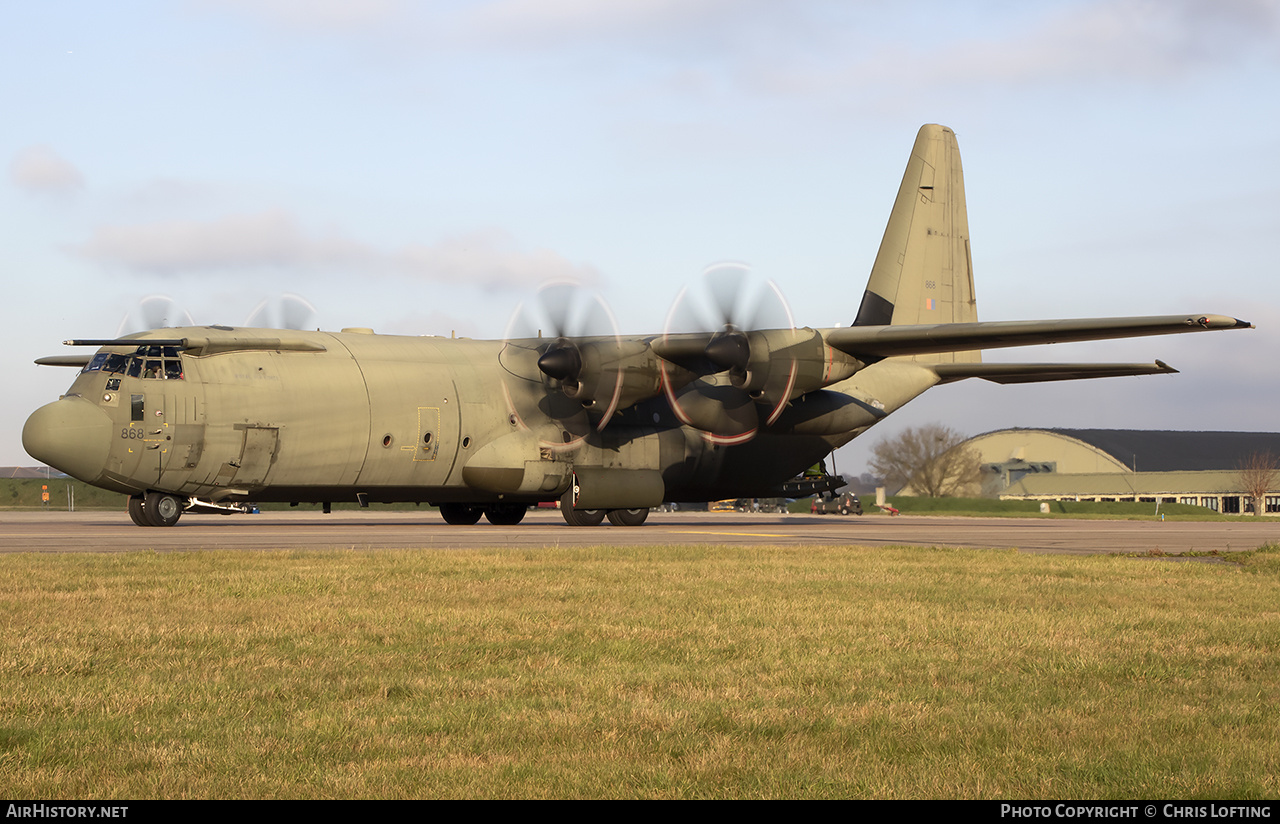 Aircraft Photo of ZH868 | Lockheed Martin C-130J-30 Hercules C4 | UK - Air Force | AirHistory.net #354002