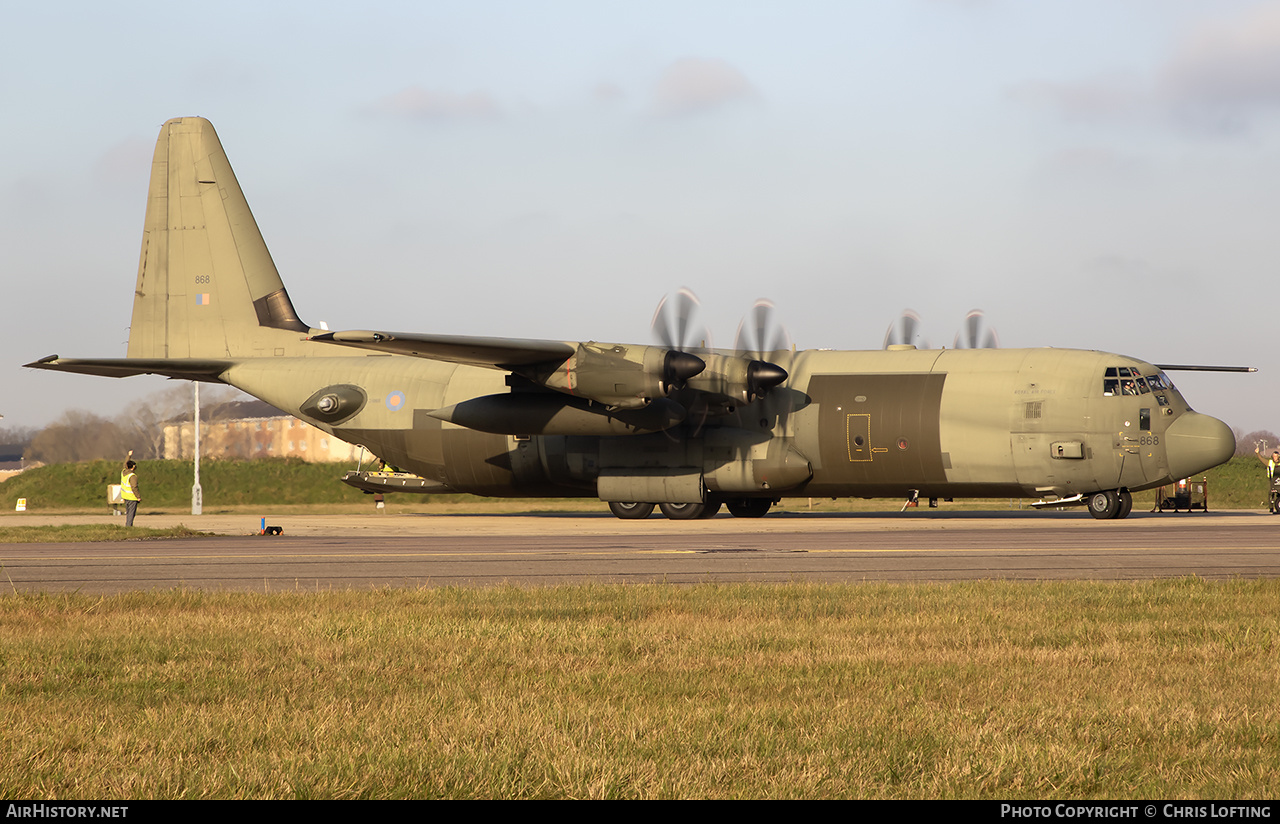 Aircraft Photo of ZH868 | Lockheed Martin C-130J-30 Hercules C4 | UK - Air Force | AirHistory.net #354003