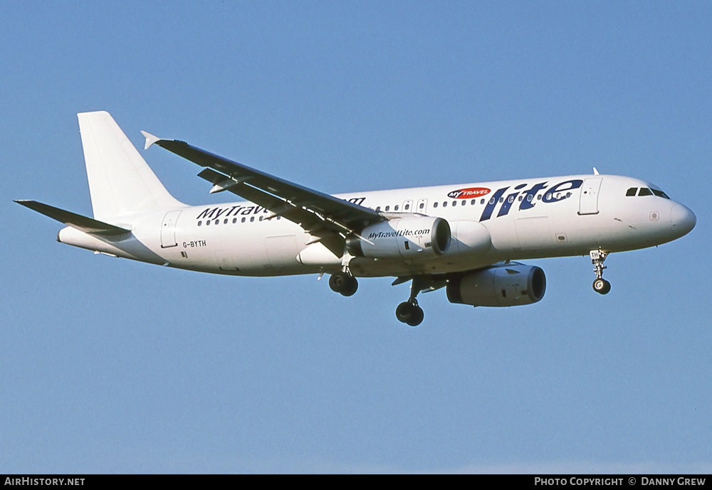 Aircraft Photo of G-BYTH | Airbus A320-231 | MyTravel Lite | AirHistory.net #354019
