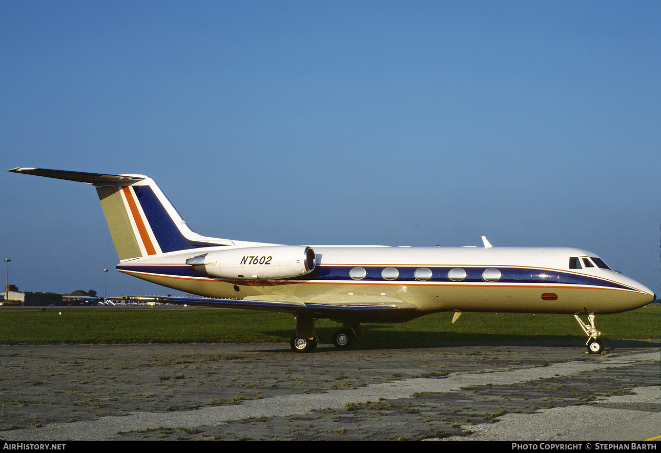 Aircraft Photo of N7602 | Grumman G-1159 Gulfstream II | AirHistory.net #354020
