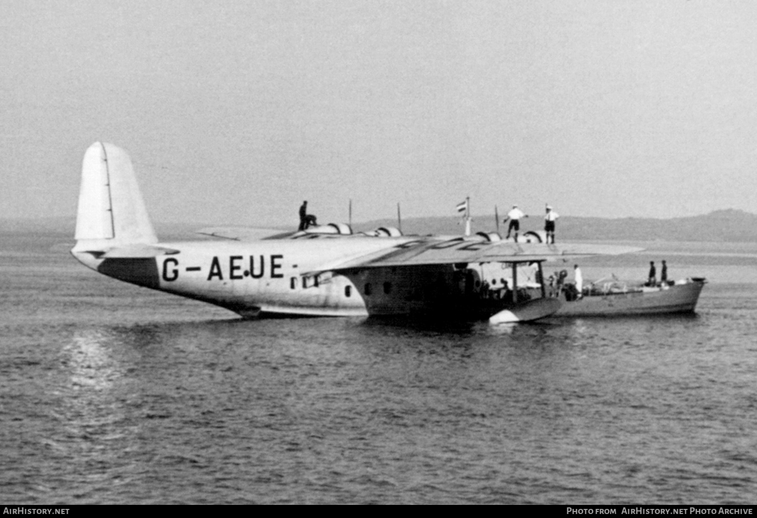 Aircraft Photo of G-AEUE | Short S-23 Empire | Imperial Airways | AirHistory.net #354025