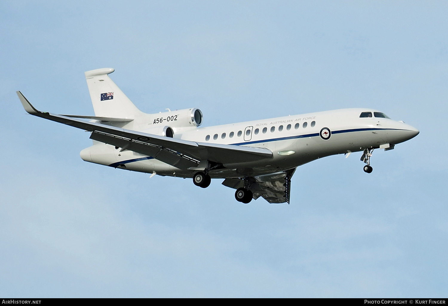 Aircraft Photo of A56-002 | Dassault Falcon 7X | Australia - Air Force | AirHistory.net #354043