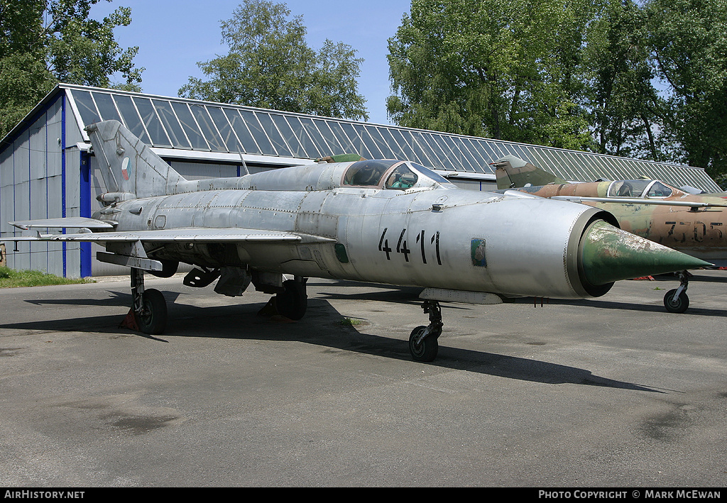 Aircraft Photo of 4411 | Mikoyan-Gurevich MiG-21PFM | Czechia - Air Force | AirHistory.net #354044