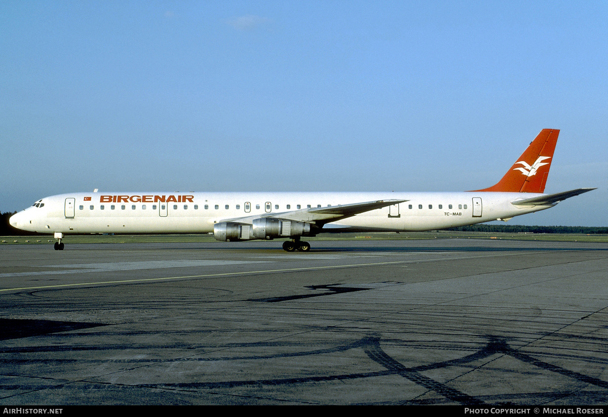 Aircraft Photo of TC-MAB | McDonnell Douglas DC-8-61 | Birgenair | AirHistory.net #354054