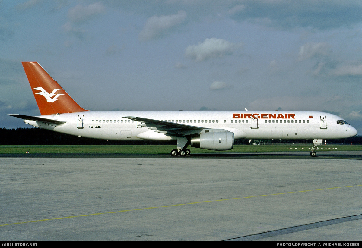 Aircraft Photo of TC-GUL | Boeing 757-225 | Birgenair | AirHistory.net #354059