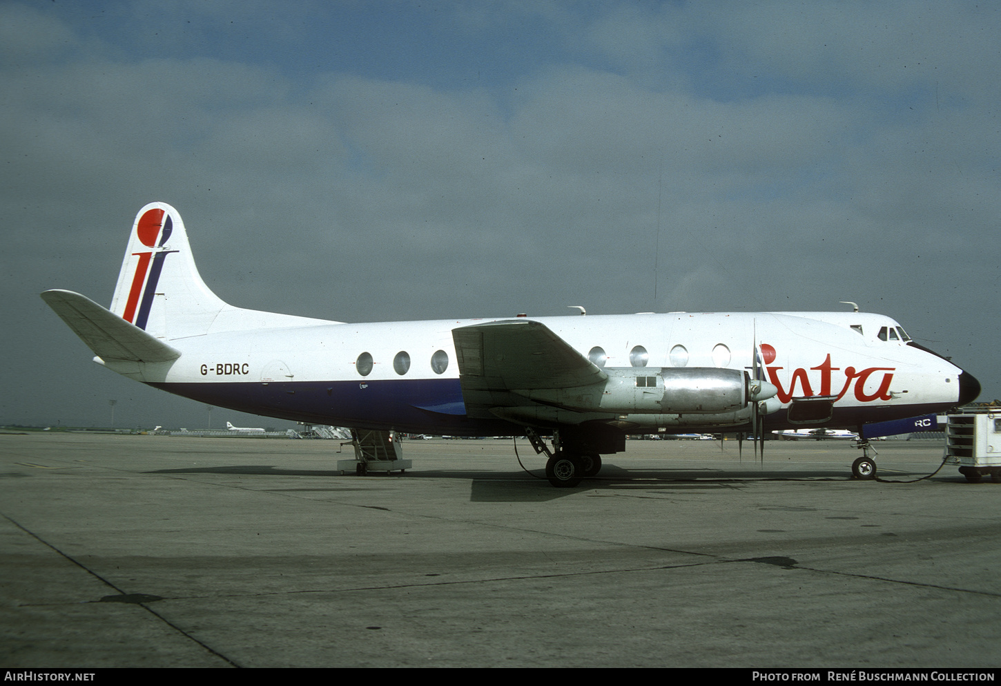 Aircraft Photo of G-BDRC | Vickers 724 Viscount | Intra Airways | AirHistory.net #354069