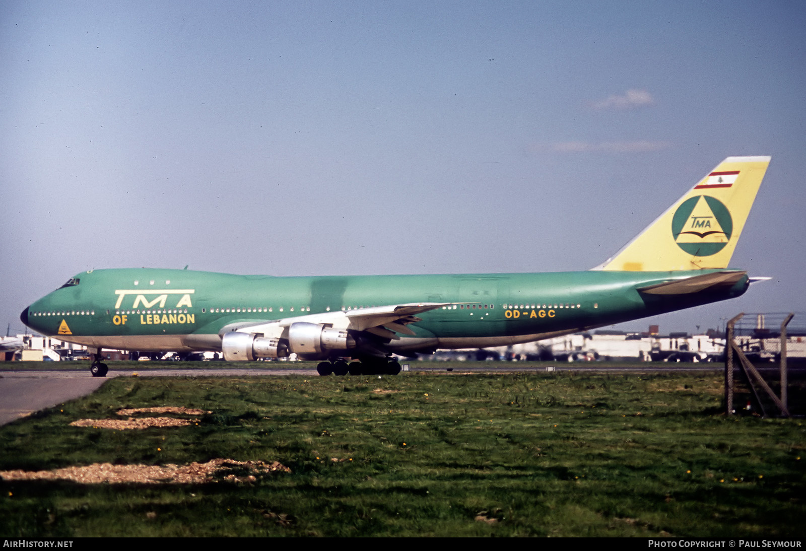 Aircraft Photo of OD-AGC | Boeing 747-123(SF) | TMA of Lebanon - Trans Mediterranean Airways | AirHistory.net #354070