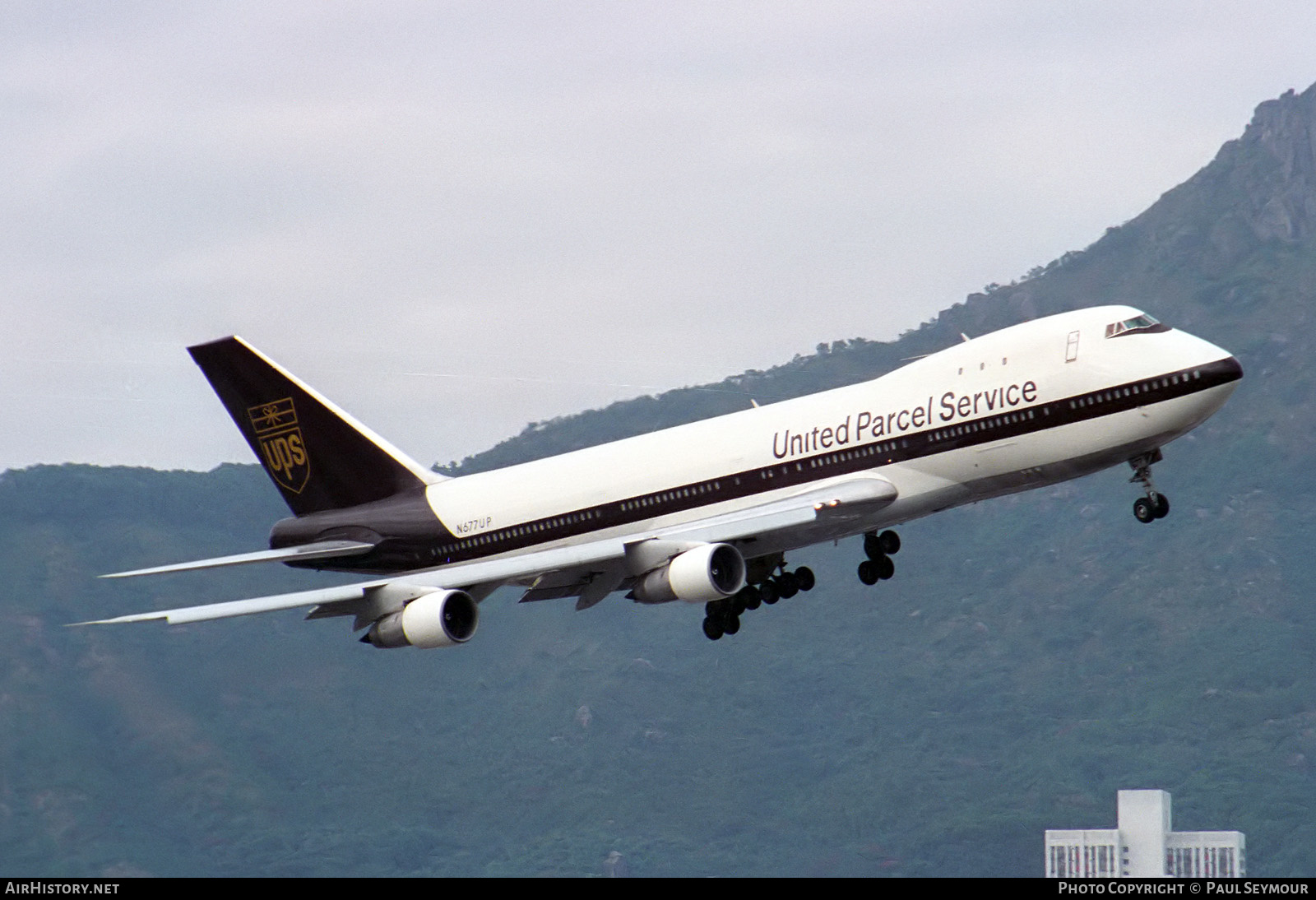 Aircraft Photo of N677UP | Boeing 747-123(F) | United Parcel Service - UPS | AirHistory.net #354073