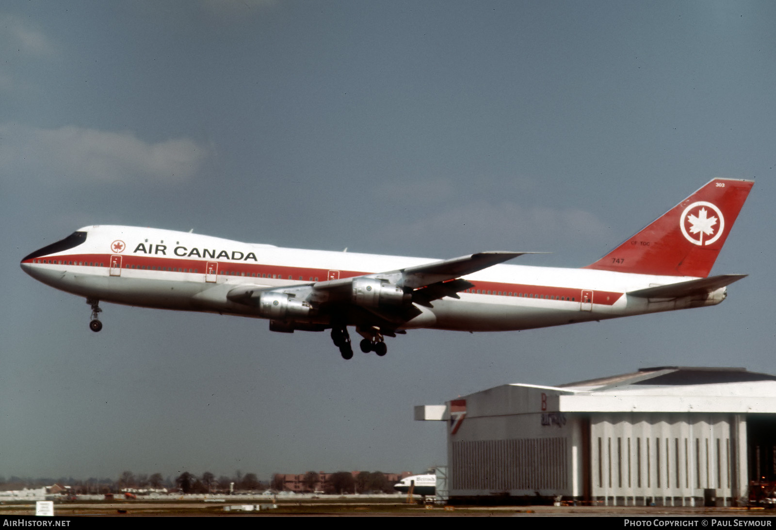 Aircraft Photo of CF-TOC | Boeing 747-133 | Air Canada | AirHistory.net #354077
