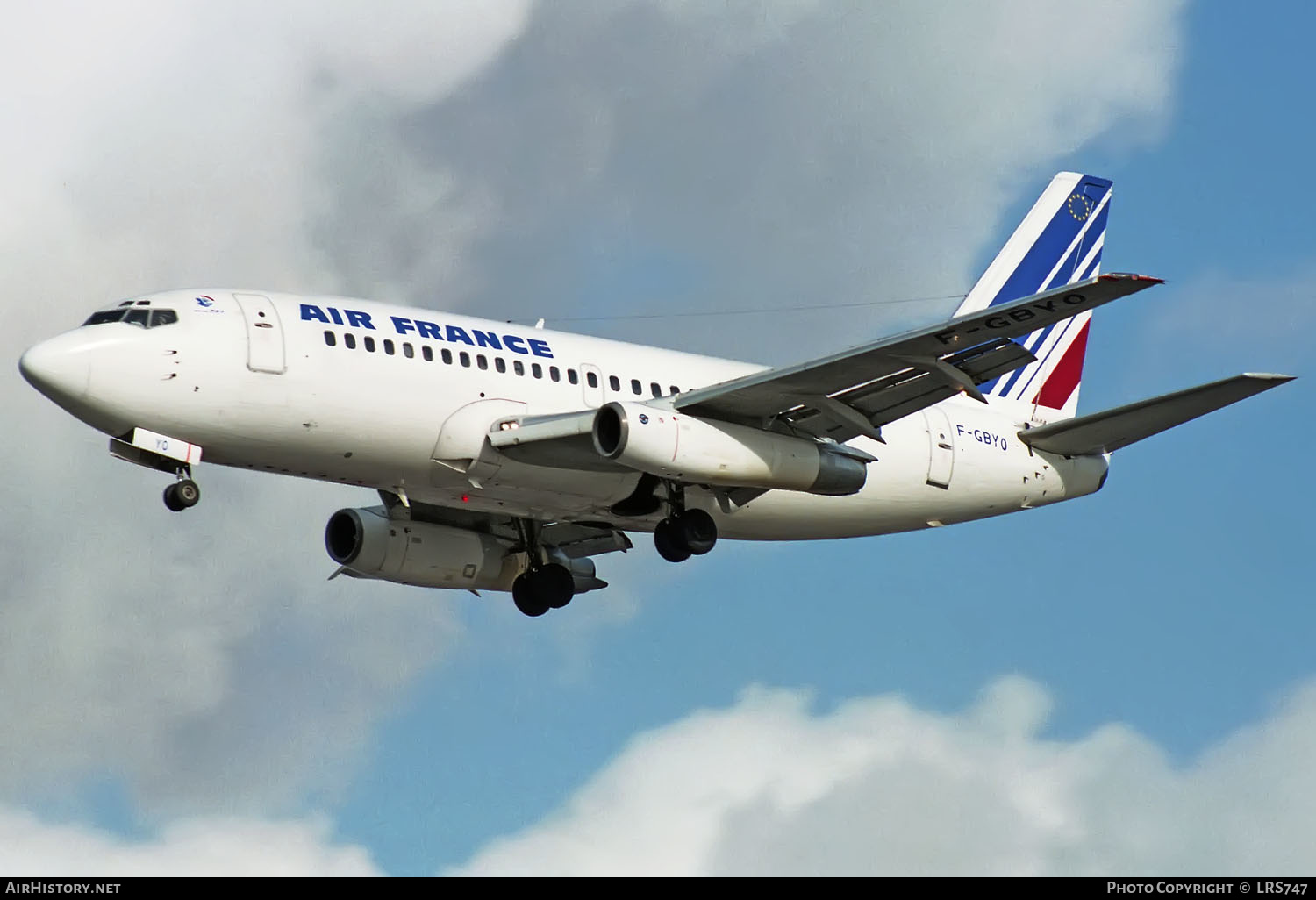 Aircraft Photo of F-GBYO | Boeing 737-228/Adv | Air France | AirHistory.net #354083