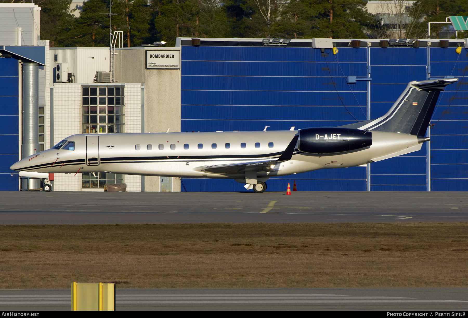 Aircraft Photo of D-AJET | Embraer Legacy 650 (EMB-135BJ) | Air Hamburg | AirHistory.net #354097