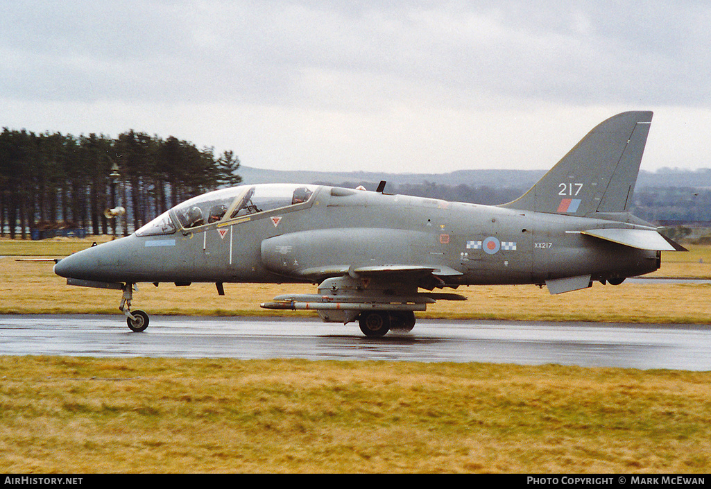 Aircraft Photo of XX217 | British Aerospace Hawk T1A | UK - Air Force | AirHistory.net #354105