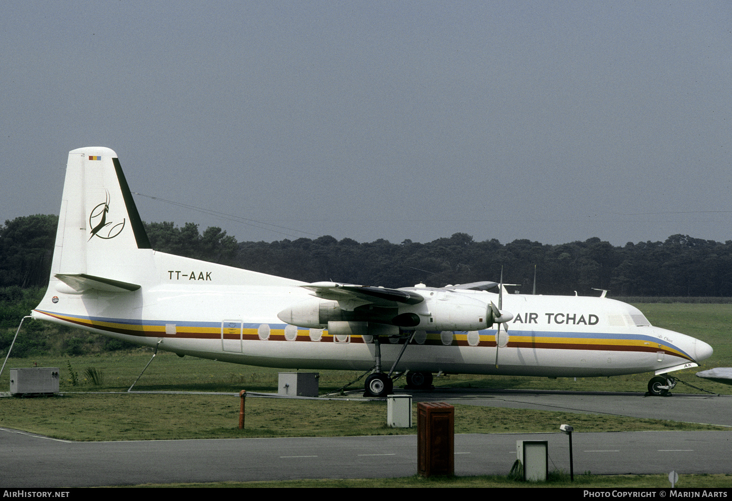 Aircraft Photo of TT-AAK | Fokker F27-600 Friendship | Air Tchad | AirHistory.net #354118