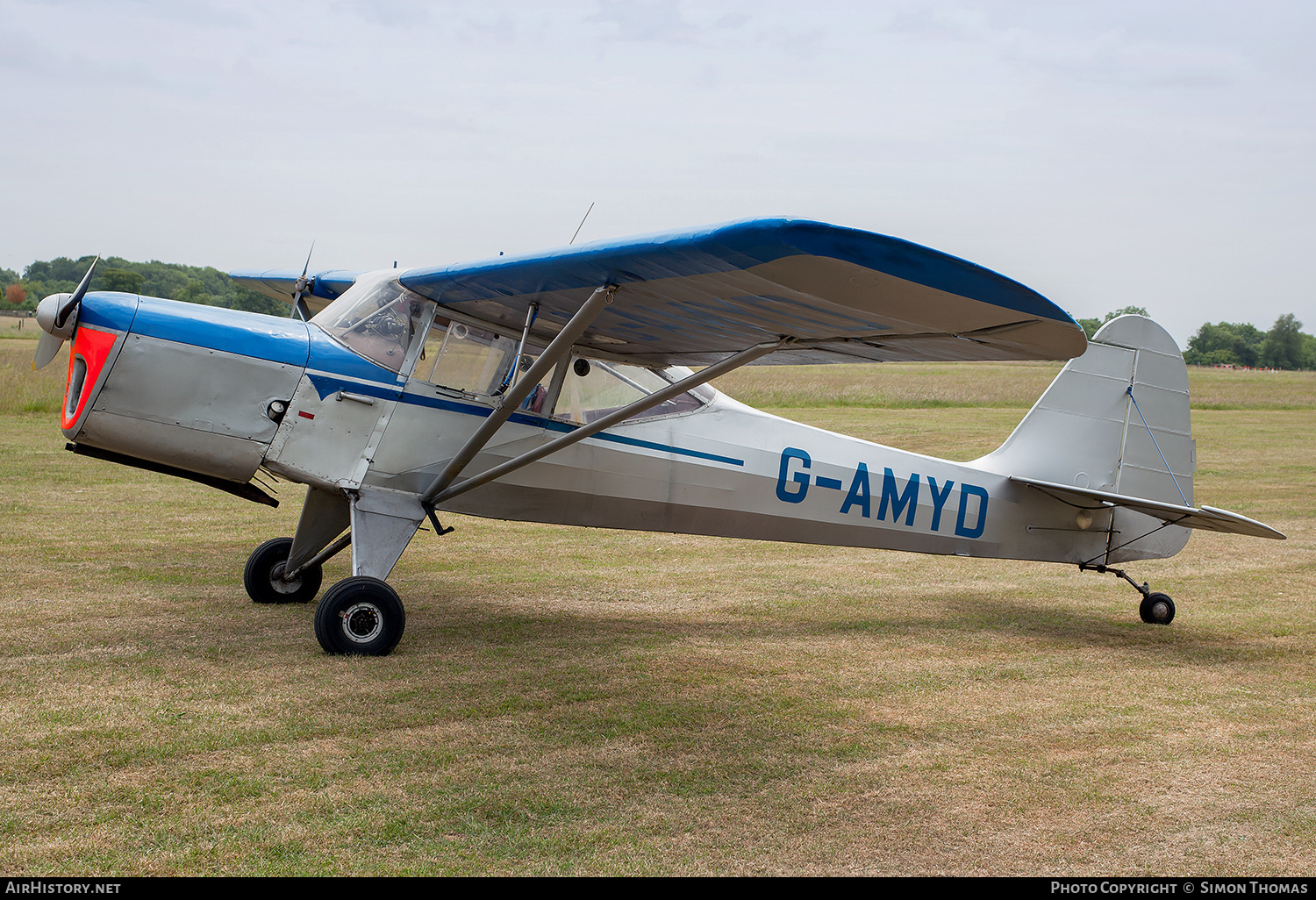 Aircraft Photo of G-AMYD | Auster J-5L Aiglet Trainer | AirHistory.net #354122