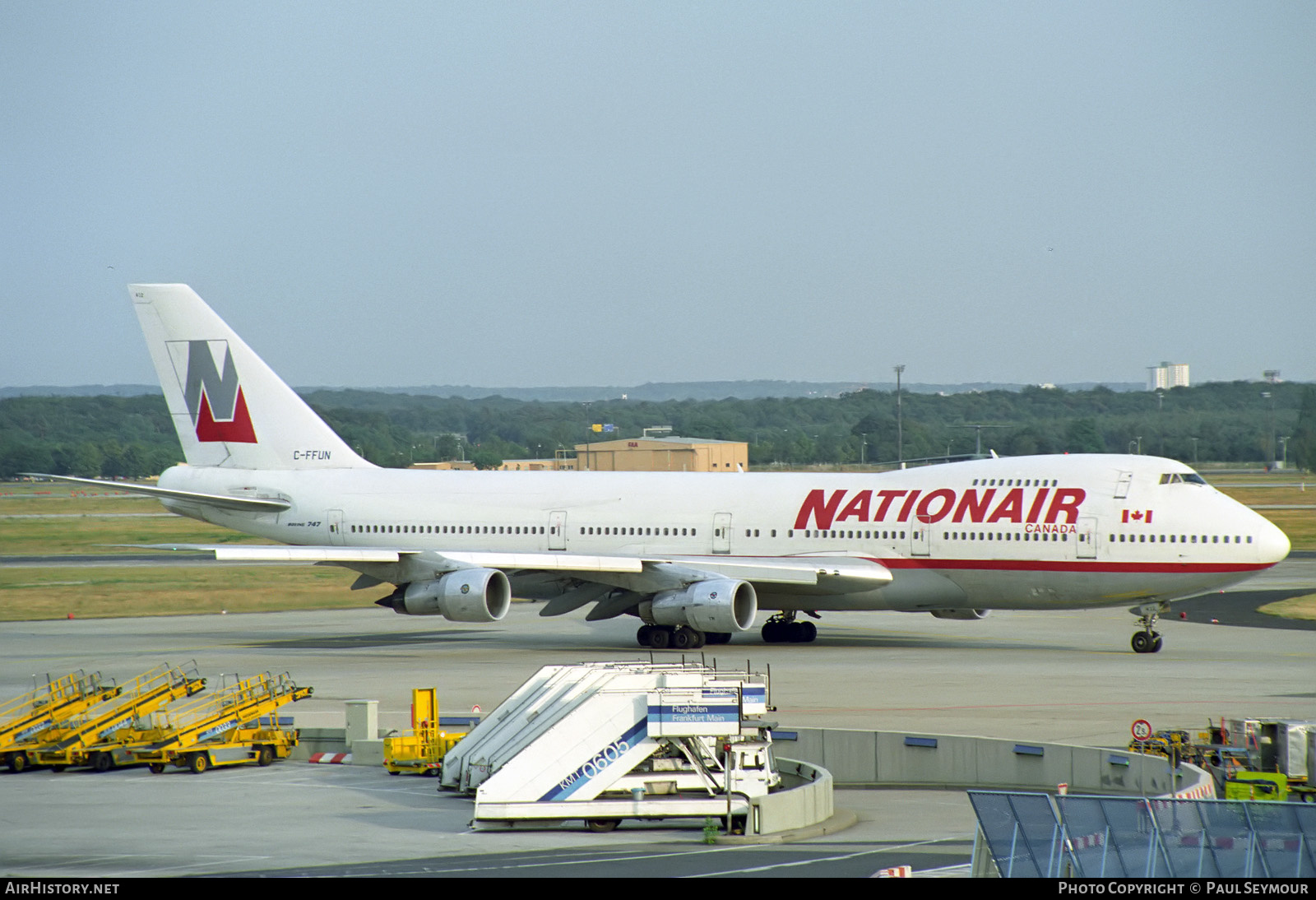 Aircraft Photo of C-FFUN | Boeing 747-1D1 | Nationair | AirHistory.net #354125