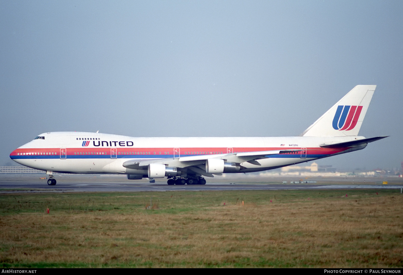 Aircraft Photo of N4720U | Boeing 747-122 | United Airlines | AirHistory.net #354133