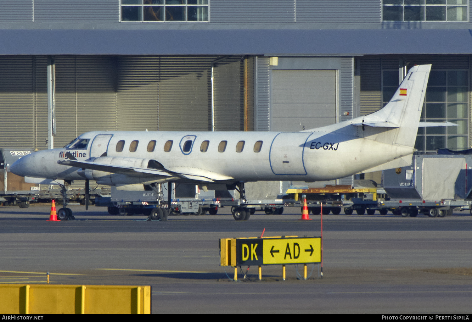 Aircraft Photo of EC-GXJ | Fairchild Swearingen SA-226TC Metro II | Flightline | AirHistory.net #354136