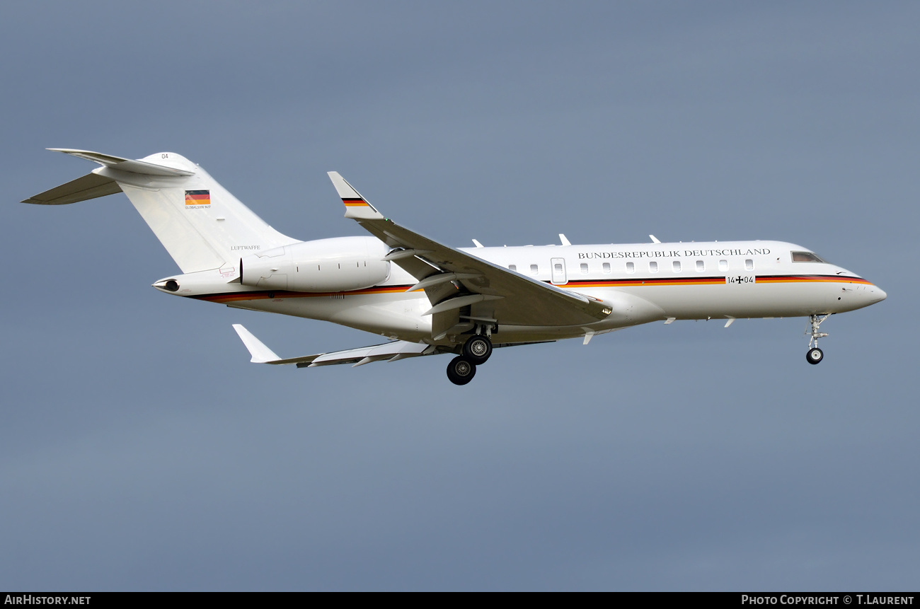 Aircraft Photo of 1404 | Bombardier Global 5000 (BD-700-1A11) | Germany - Air Force | AirHistory.net #354144