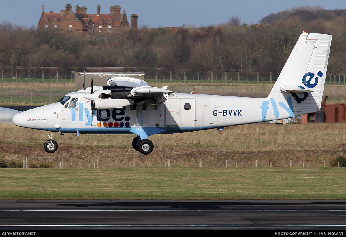 Aircraft Photo of G-BVVK | De Havilland Canada DHC-6-300 Twin Otter | Flybe | AirHistory.net #354162