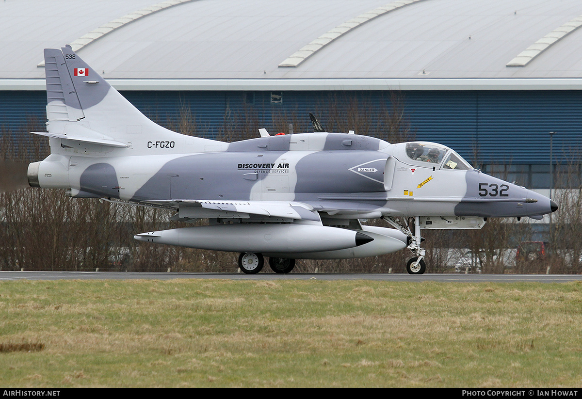 Aircraft Photo of C-FGZO | McDonnell Douglas A-4N Skyhawk II | Discovery Air Defence Services | AirHistory.net #354164