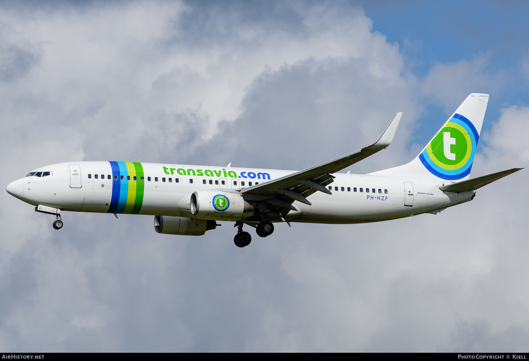 Aircraft Photo of PH-HZF | Boeing 737-8K2 | Transavia | AirHistory.net #354166