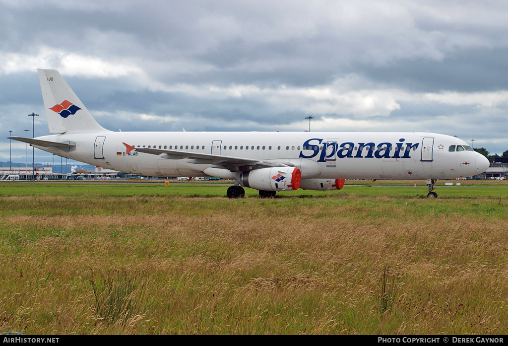 Aircraft Photo of D-ALAB | Airbus A321-231 | Spanair | AirHistory.net #354170