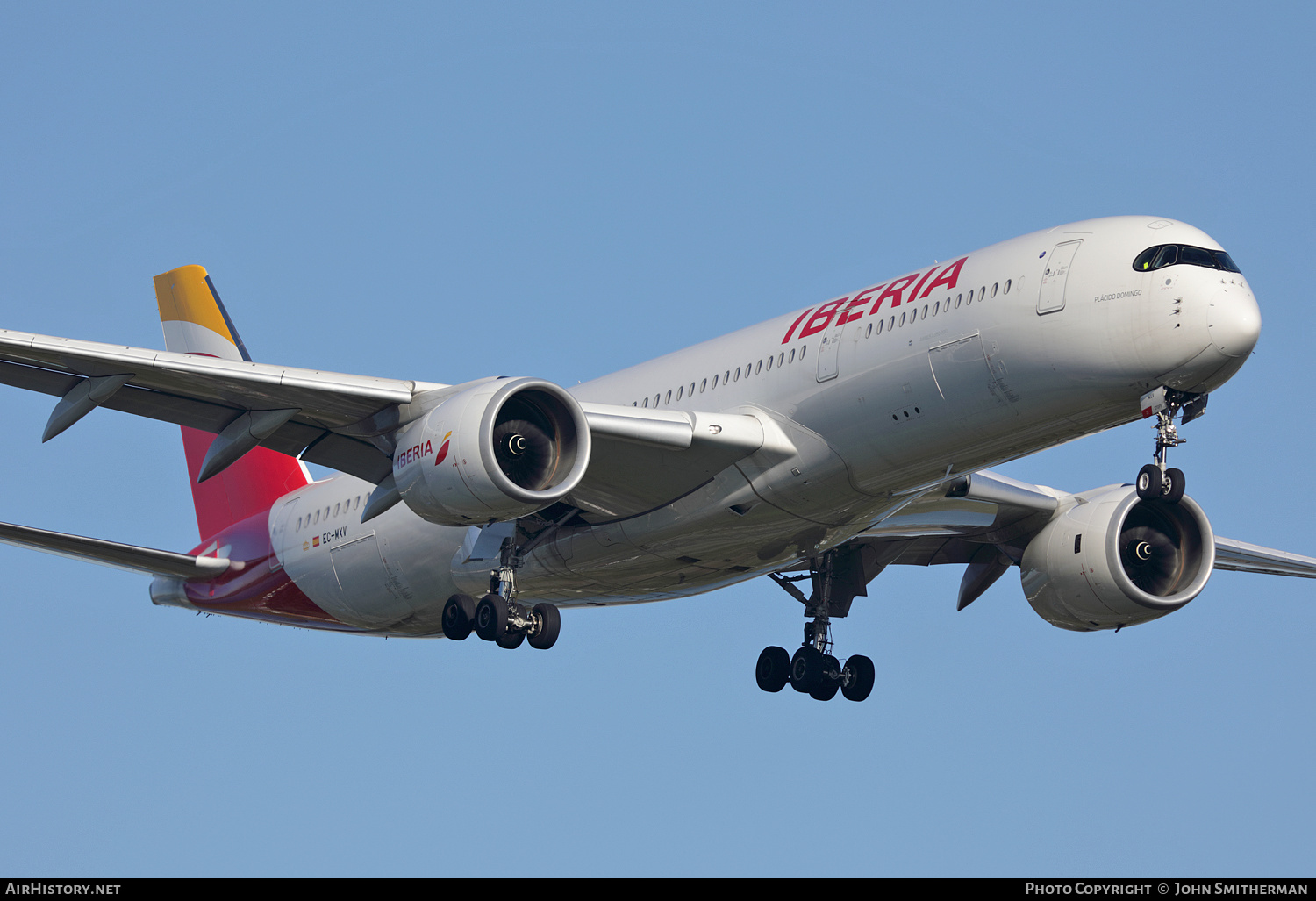 Aircraft Photo of EC-MXV | Airbus A350-941 | Iberia | AirHistory.net #354186