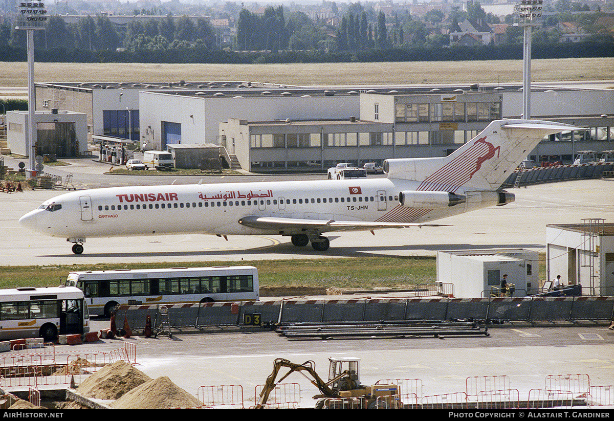Aircraft Photo of TS-JHN | Boeing 727-2H3 | Tunisair | AirHistory.net #354192