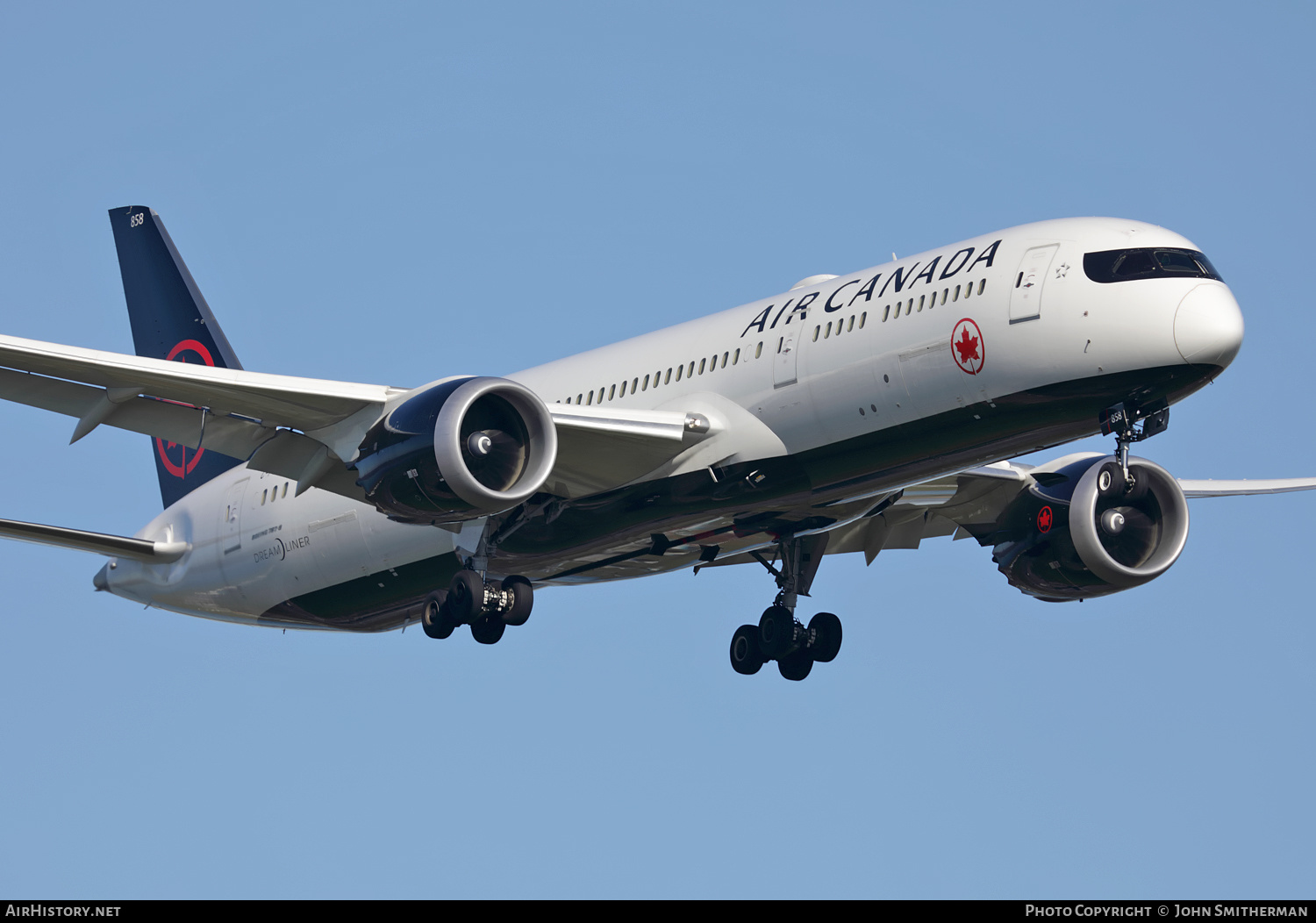 Aircraft Photo of C-FVND | Boeing 787-9 Dreamliner | Air Canada | AirHistory.net #354194