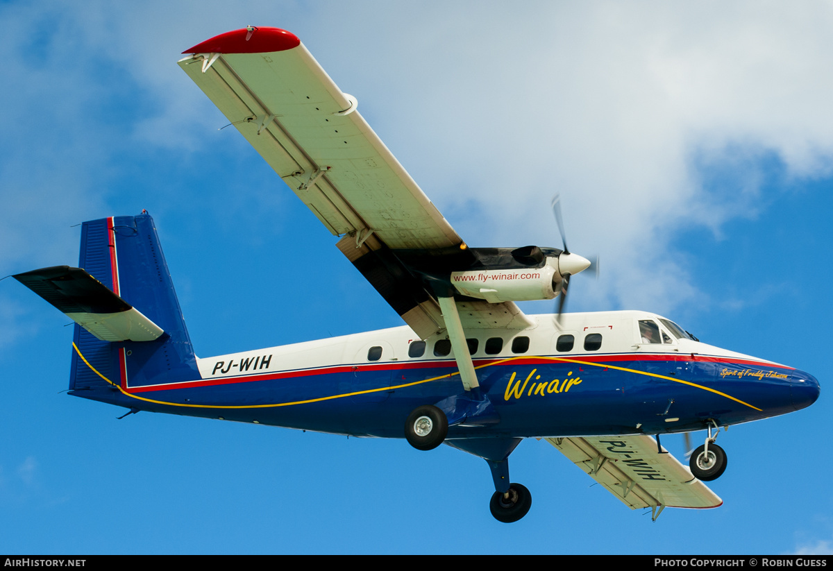 Aircraft Photo of PJ-WIH | De Havilland Canada DHC-6-300 Twin Otter | Winair - Windward Islands Airways | AirHistory.net #354238