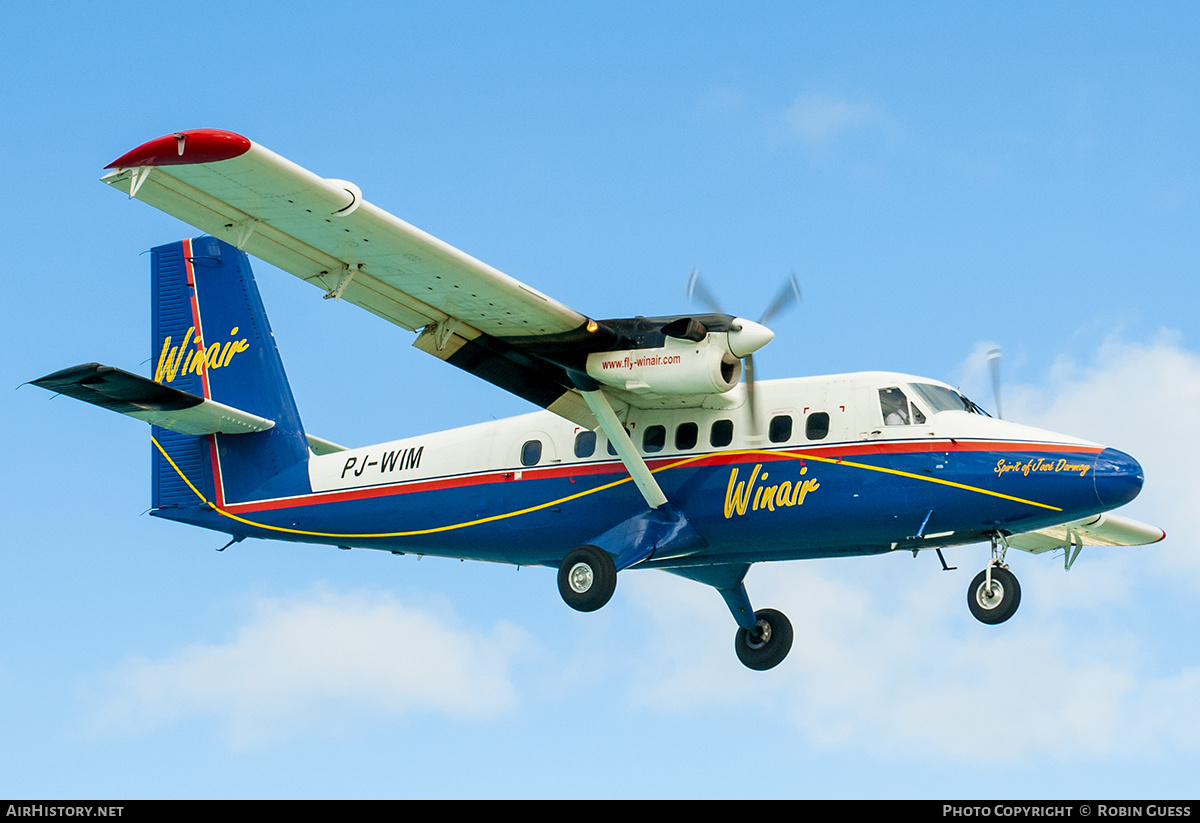 Aircraft Photo of PJ-WIM | De Havilland Canada DHC-6-300 Twin Otter | Winair - Windward Islands Airways | AirHistory.net #354241