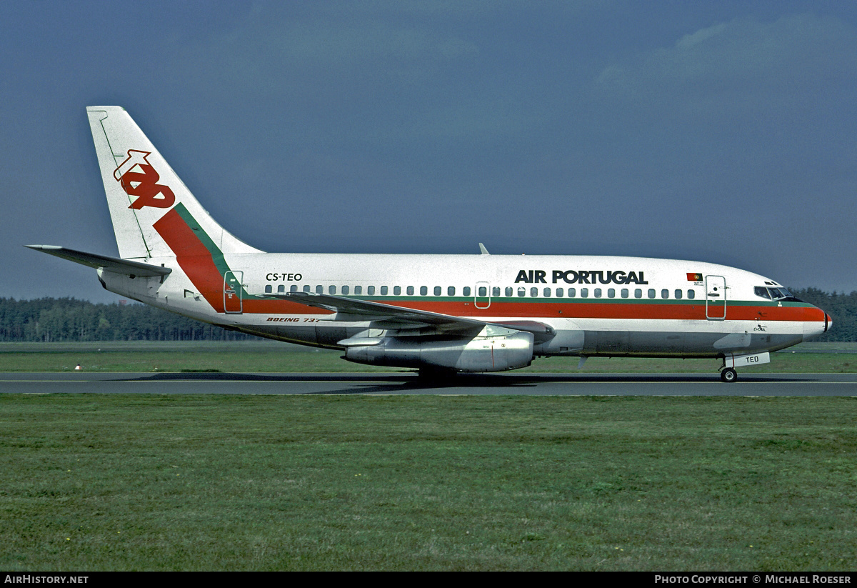 Aircraft Photo of CS-TEO | Boeing 737-282/Adv | TAP Air Portugal | AirHistory.net #354242