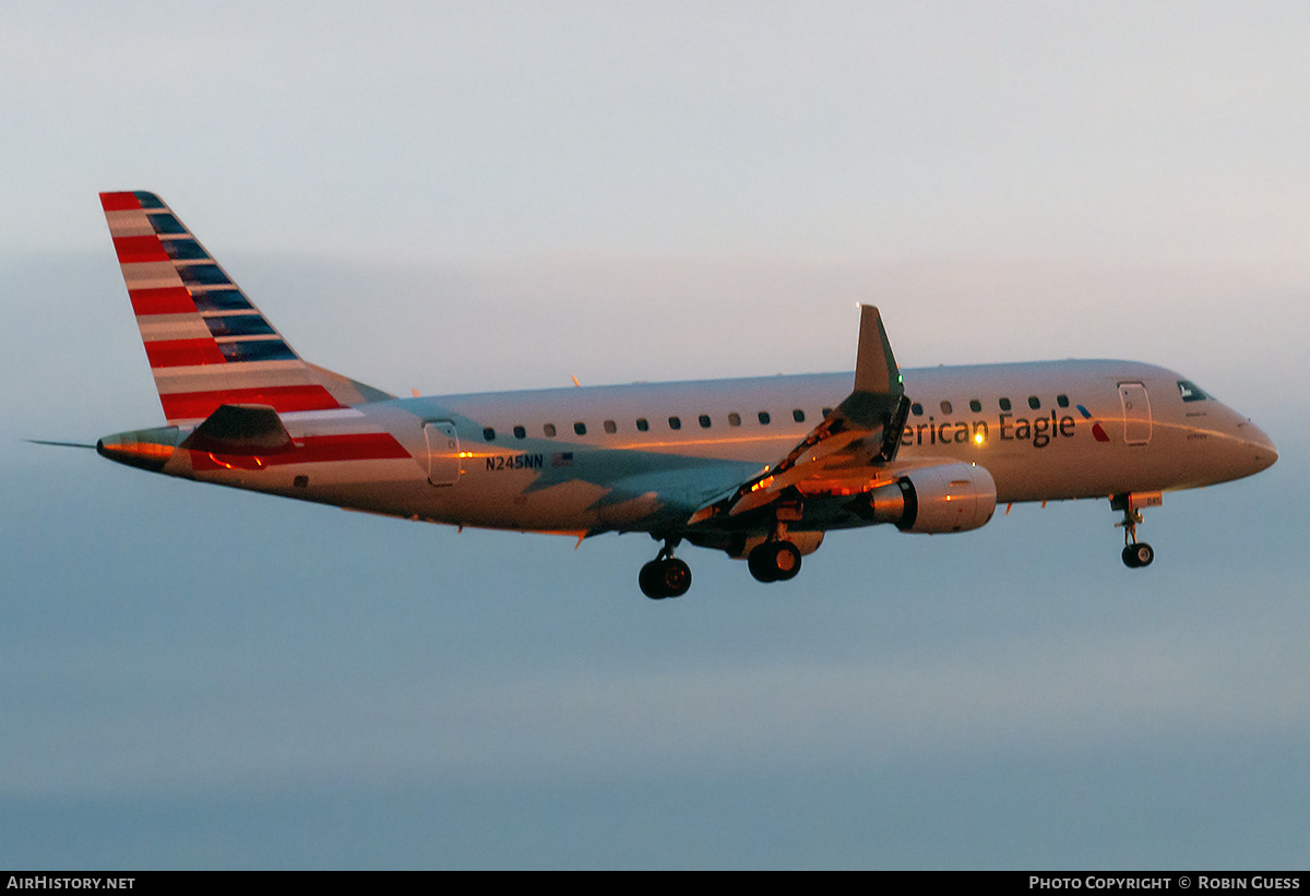 Aircraft Photo of N245NN | Embraer 175LR (ERJ-170-200LR) | American Eagle | AirHistory.net #354243