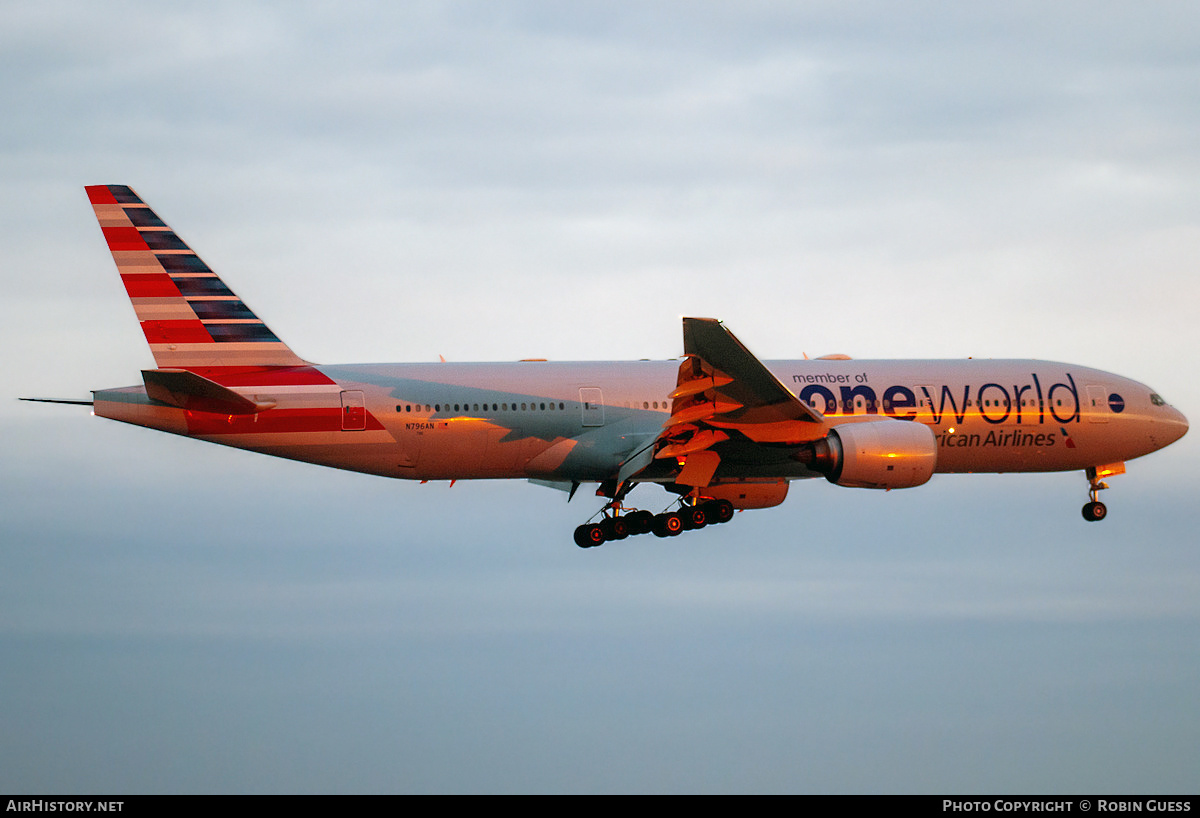 Aircraft Photo of N796AN | Boeing 777-223/ER | American Airlines | AirHistory.net #354246