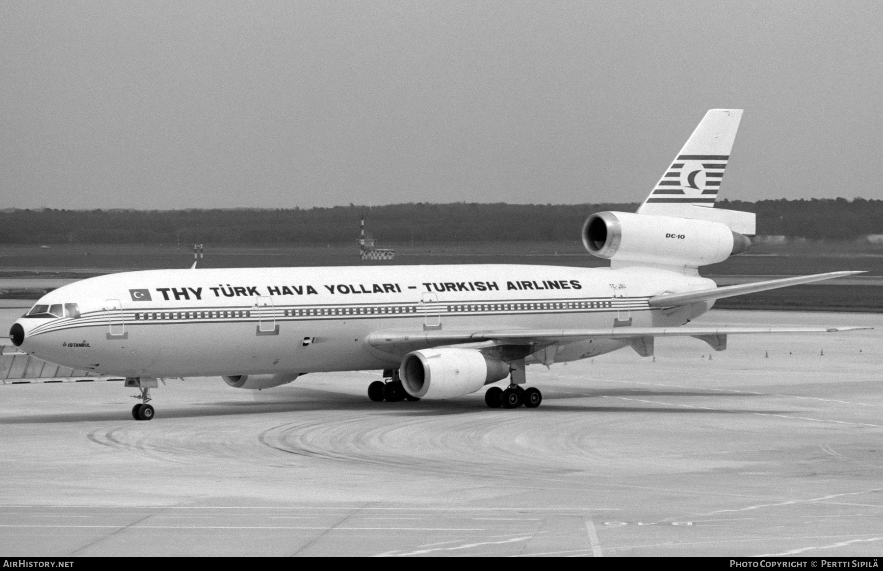 Aircraft Photo of TC-JAU | McDonnell Douglas DC-10-10 | THY Türk Hava Yolları - Turkish Airlines | AirHistory.net #354264