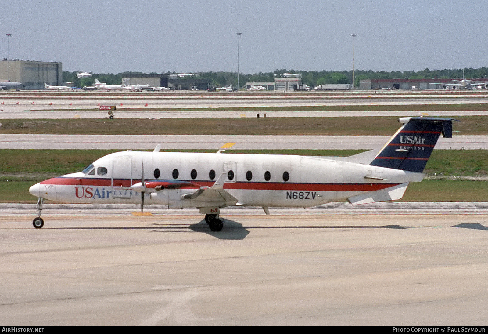 Aircraft Photo of N68ZV | Beech 1900D | USAir Express | AirHistory.net #354266