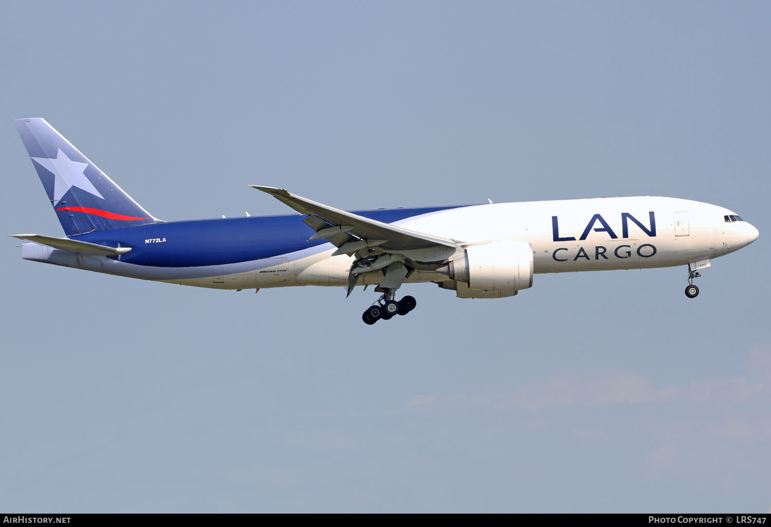 Aircraft Photo of N772LA | Boeing 777-F6N | LAN Cargo | AirHistory.net #354273