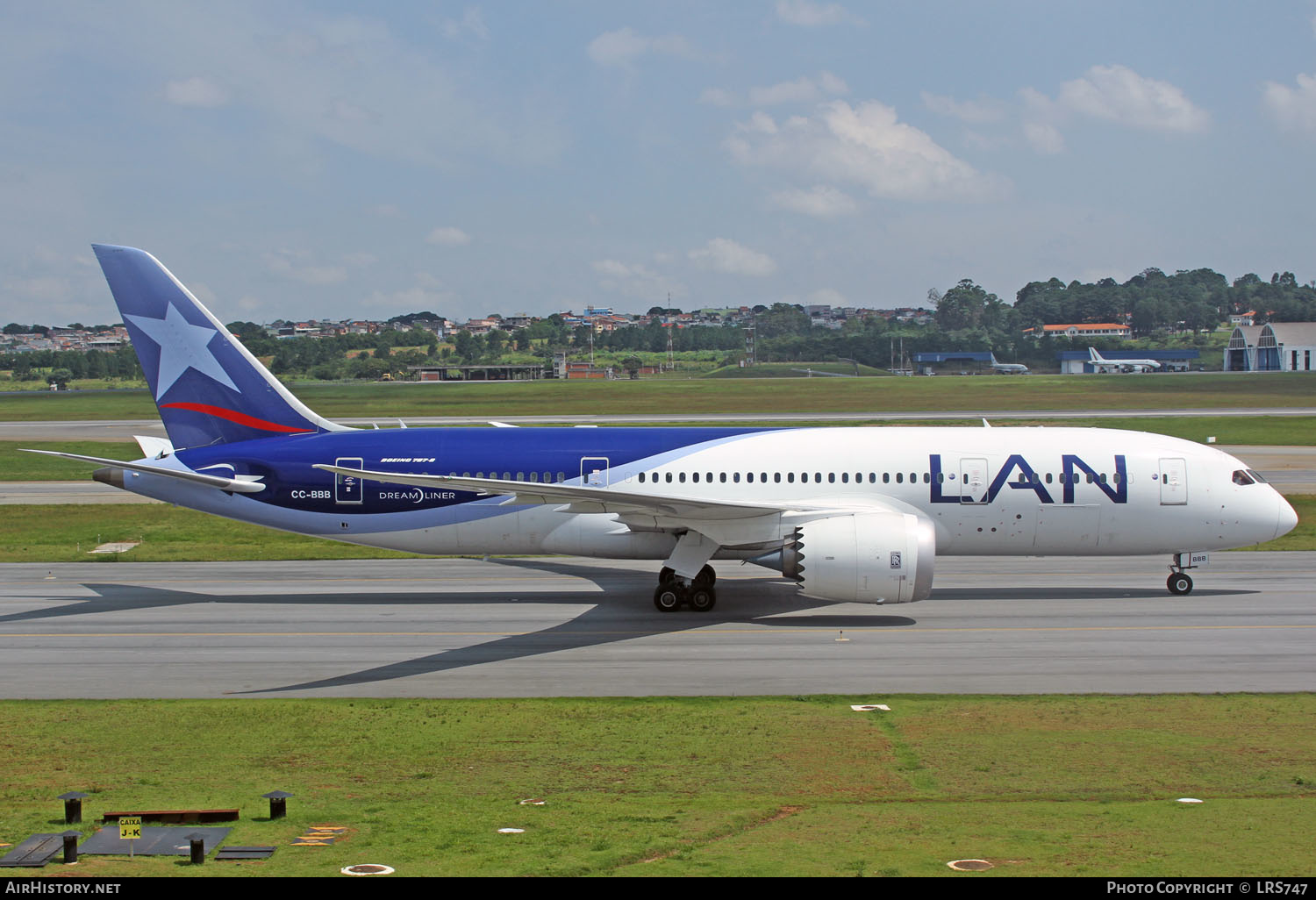 Aircraft Photo of CC-BBB | Boeing 787-8 Dreamliner | LAN Airlines - Línea Aérea Nacional | AirHistory.net #354275