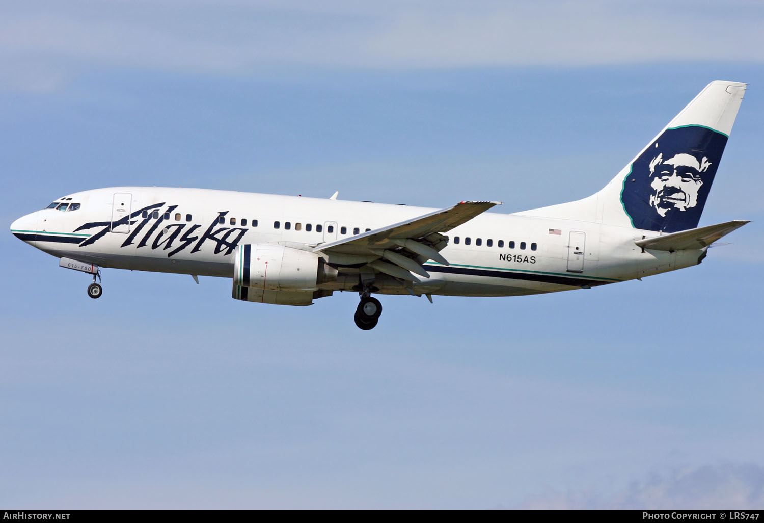 Aircraft Photo of N615AS | Boeing 737-790 | Alaska Airlines | AirHistory.net #354278