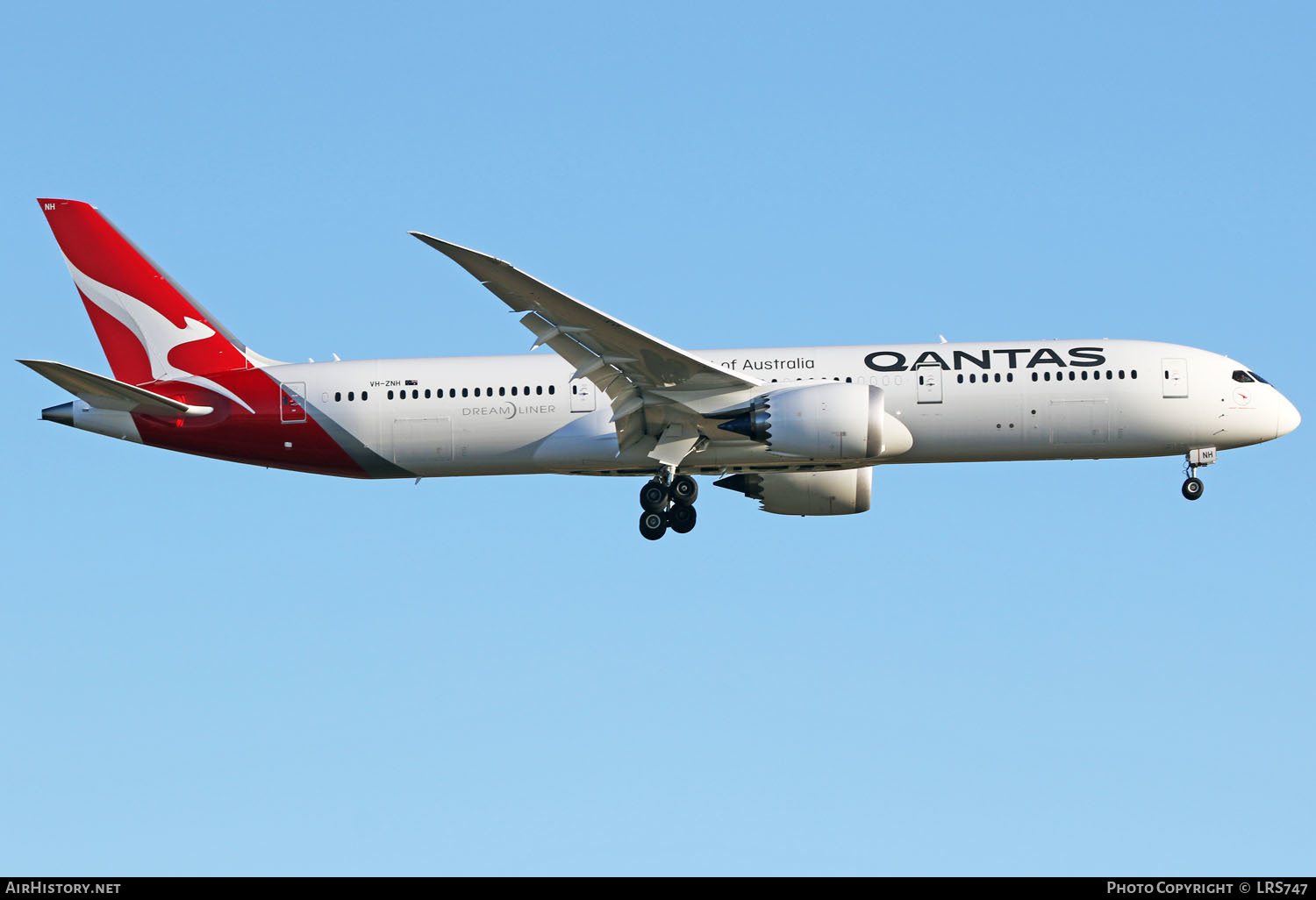 Aircraft Photo of VH-ZNH | Boeing 787-9 Dreamliner | Qantas | AirHistory.net #354287