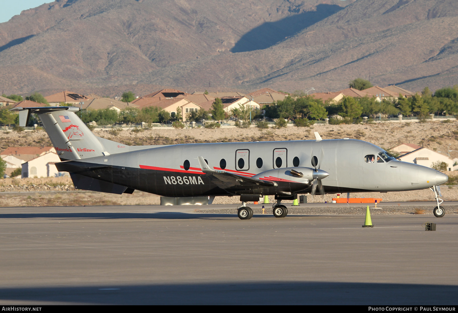 Aircraft Photo of N886MA | Beech 1900D | Maverick Airlines | AirHistory.net #354322