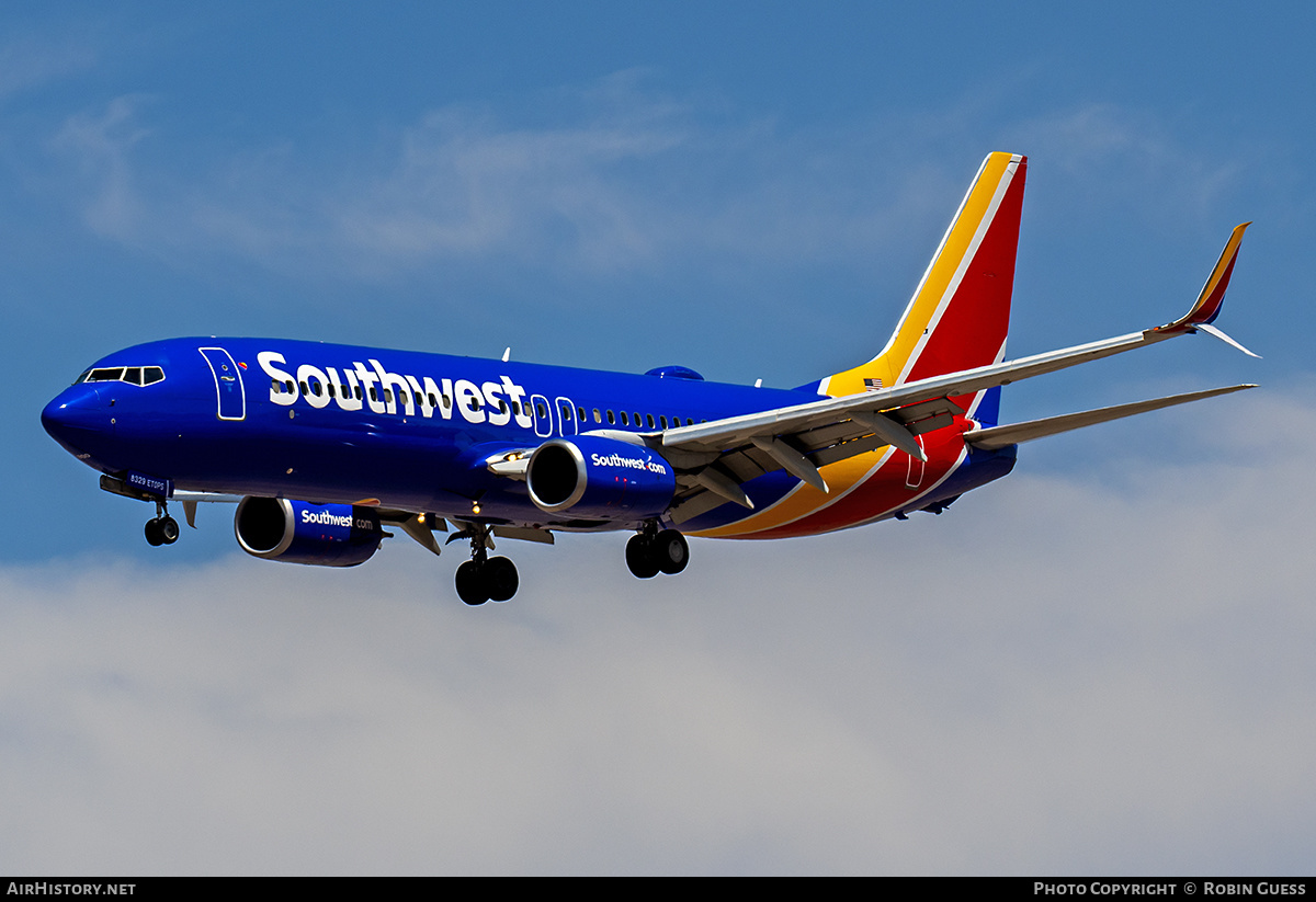 Aircraft Photo of N8329B | Boeing 737-8H4 | Southwest Airlines | AirHistory.net #354349